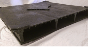 42 x 42 Custom Barrel Plastic Lumber Pallet