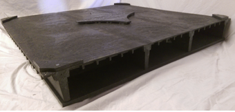 42 x 42 Custom Barrel Plastic Lumber Pallet