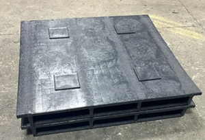 43 x 43 Super Sack Custom Plastic Lumber Pallet