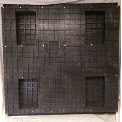 43 x 43 Custom Plastic Lumber Pallet - Image 2
