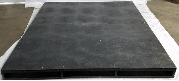 72 x 86 Plastic Lumber Pallet - Image 2
