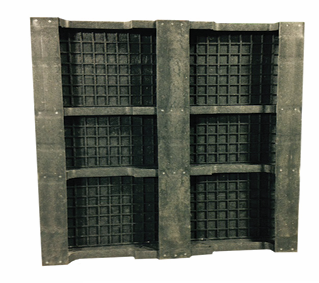 45 x 45 Custom Stringer Plastic Lumber Pallet - Image 2