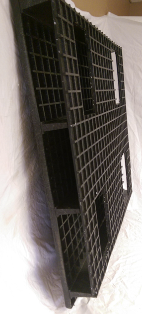 43 x 43 Custom Plastic Lumber Pallet - Image 3