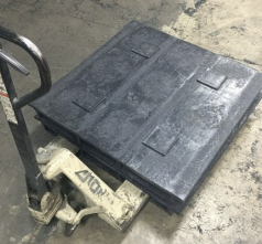 43 x 43 Super Sack Custom Plastic Lumber Pallet - Image 3