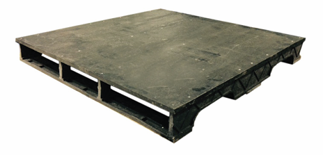 45 x 45 Custom Stringer Plastic Lumber Pallet - Image 3