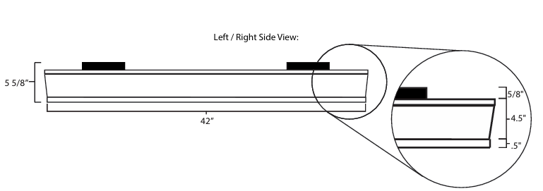 43 x 43 Super Sack Custom Plastic Lumber Pallet - Image 5