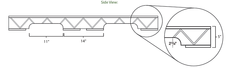 48 x 48 Plastic Lumber Pallet - Image 5