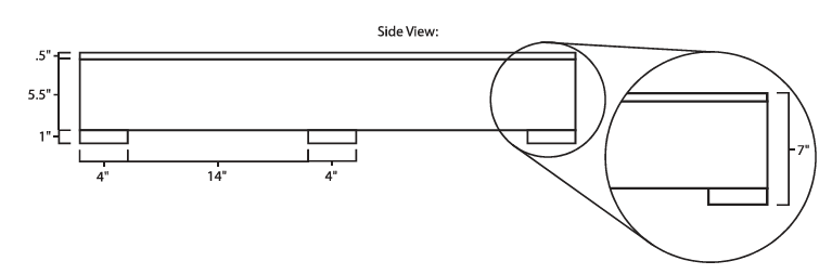 30 x 40 Plastic Lumber Pallet - Image 6