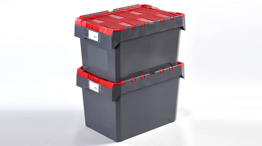 24 x 16 x 16 Attached Lid Container - Image 2