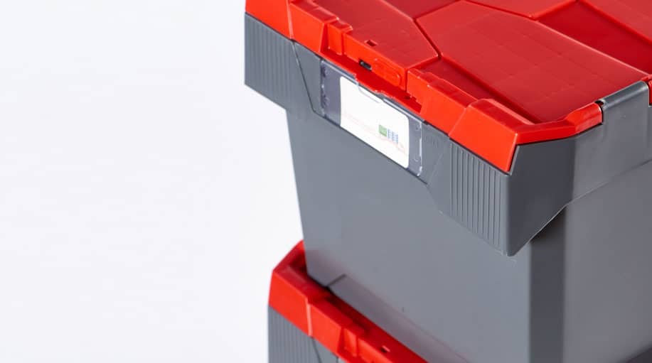 24 x 16 x 16 Attached Lid Container - Image 4