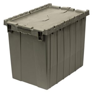 Attached Lid Container - 21" x 15" x 17"