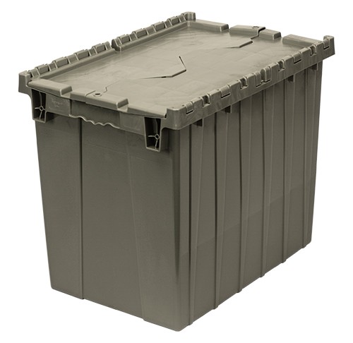 Attached Lid Container - 21" x 15" x 17"