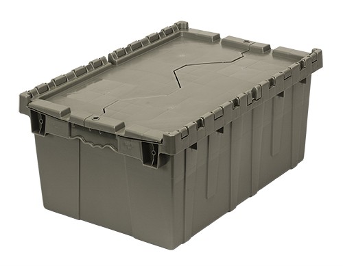 Attached Lid Container - 21" x 15" x 9"