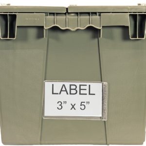 Labels for Attached Lid Containers